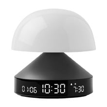 Lexon Mina Alarm Clock with LED Touch Lamp